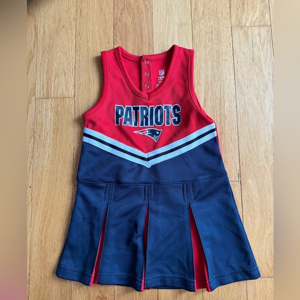 New England Patriots Cheerleader dress Size 3T